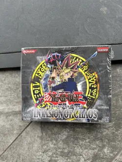 Yu gi oh Invasion of Chaos Booster Box 1st Edition New factory sealed - Image 3