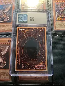 CGC 9 Yugioh Blue-Eyes White Dragon MVP1-ENGV4 Gold Secret Rare - Image 2