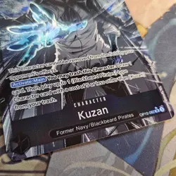 One Piece TCG Kuzan OP10-082 Royal Blood Alt Art Super Rare ENGLISH MINT - Image 2