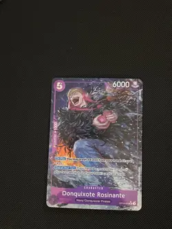 One Piece Card Game 🏴‍☠OP10-072 Donquixote Rosinante SR NM Alt Art Foil ENG - Image 1