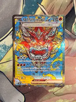 Hearthflame Mask Ogerpon ex 204/187 SAR Terastal Festival NM+ JAPANESE Pokemon - Image 1