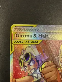 Pokemon Guzma & Hala -229/236 - Cosmic Eclipse - Ultra Rare - NM - Image 3