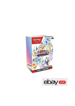 LIVE: Prismatic Evolutions Booster Bundle Pokemon ~ 6 Packs (opened live) - Image 1