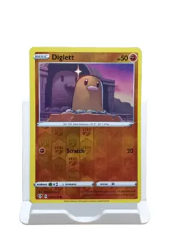 Diglett 084/189 Reverse Holo Darkness Ablaze Pokemon - Image 1