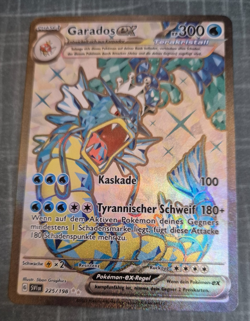 Pokemon Karte - Garados EX 225/198 - Karmesin und Purpur - Full Art - Deutsch - Image 1
