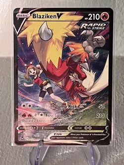 Pokemon Blaziken V TG14/TG30 Swsh12: Silver Tempest Ultra Rare Holo - Image 1