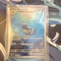 Pokemon Wartortle Scarlet & Violet 151 Illustration Rare Holo 171/165 100 HP - Image 1