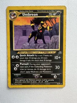 Pokemon TCG Umbreon Neo Discovery 32/75 Regular Unlimited - Image 1