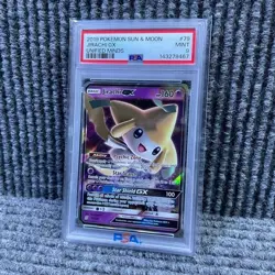 2019 Pokemon Sun & Moon Unified Minds JIRACHI GX 79 PSA 9 Mint - Image 1