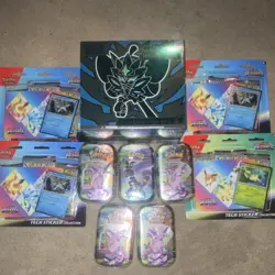 Pokemon Prismatic Tech Sticker Collection X4 Prismatic tins X4 Twilight masquera - Image 3