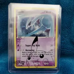 Pokemon Lugia 002/017 Pop Series 5 Holo VG see pictures. - Image 4
