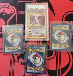 Pokemon TCG 1999 Spanish Base Set Psychic Lot Mewtwo Alakazam Gastly - Image 2