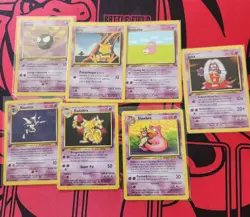 Pokemon TCG 1999 Spanish Base Set Psychic Lot Mewtwo Alakazam Gastly - Image 3