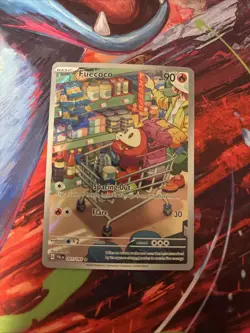 Pokemon TCG Fuecoco Scarlet & Violet Paldea Evolved 201/193 Illustration Rare - Image 1