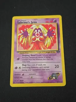 Sabrina's Jynx 57/132 Gym Challenge Regular WOTC Vintage 2000 Pokemon TCG MP - Image 1