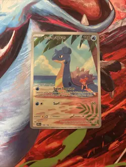 Pokemon TCG Misty's Lapras 194/182 Sv10: Destined Rivals Illustration Rare - Image 1