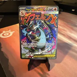 Mega Charizard X ex 023 Promo Mega Evolution Promo Pokemon Near Mint - Image 1