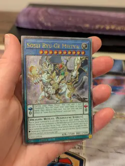 Sosei Ryu-Ge Mistva - CRBR-EN034 - Quarter Century Secret Rare - 1st Ed-Yugioh! - Image 3