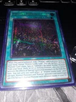 YUGIOH! Primite Lordly Lode MP25-EN114 1st Ed Prismatic Secret Rare NM - Image 1