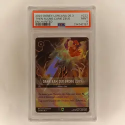 Dann kam der Große Zeus - PSA 9 - Disney Lorcana TCG - Enchanted - 222/204 - Image 1