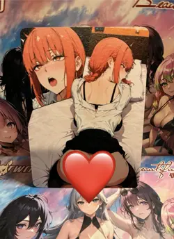 Matte Beautiful Waifu Handmade Card Goddess Story CCG Anime Double Sided - Image 2
