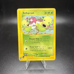 Bellsprout 68/147 Common Aquapolis Non Holo Pokemon Card Vintage MP -c - Image 1