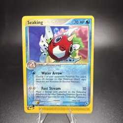 Pokemon EX Ruby & Sapphire 21/109 Seaking Card Rare Vintage Pokemon TCG NM -g - Image 1