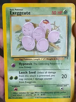 POKEMON EXEGGCUTE 75/110 COMMON LEGENDARY COLLECTION DM CARD - Image 1