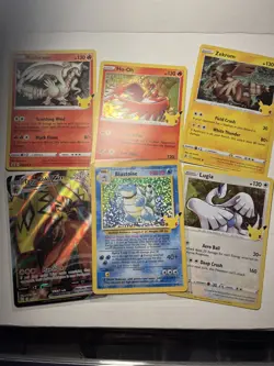 Pokemon Base Blastoise Celebrations Cards Lot Of 23 Holographic Pack Fresh Mint - Image 1