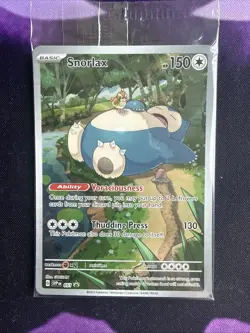 Snorlax SVP EN 051 Black Star Promo Scarlet & Violet Pokemon 151 Card - SEALED - Image 1