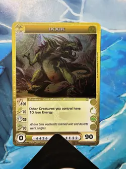 Chaotic Ixxik perfect 3 Max CSE! 100C 90S 90E Past Rare Alliances Unraveled NM - Image 1