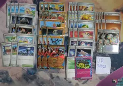 Mega lucario ex - competitive 60 Pokemon Fighting Card Deck - sleeves Included - Image 1