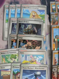 Mega lucario ex - competitive 60 Pokemon Fighting Card Deck - sleeves Included - Image 4