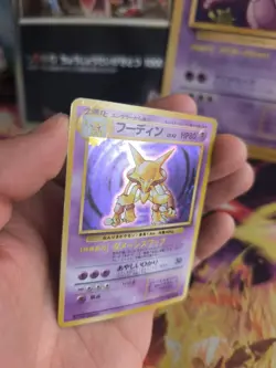 Pokemon Karte Card Alakazam Simsala Expansion Base 1996 Holo Wotc japanese Exc - Image 2