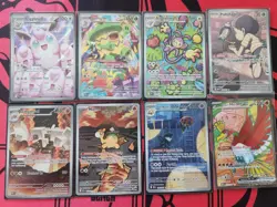 Pokemon TCG Paldea Evolved Foil Lot Wigglytuff Ludicolo Garganacl 10 Cards - Image 1