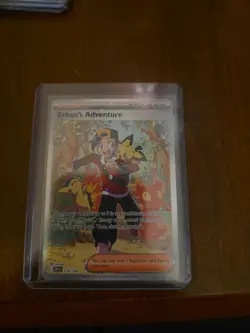 Pokemon TCG Ethan's Adventure Destined Rivals Card 236/182 Sir NM Condition - Image 1