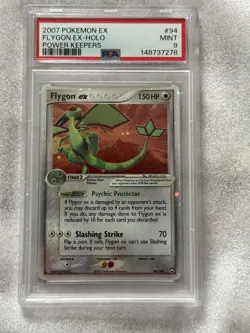 Pokemon Flygon EX Holo Rare Card 94/108 PSA 9 Mint Power Keepers - Image 1