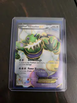 Pokemon Dark Explorers Tornadus EX 108/108 Holo Card NM - Image 1