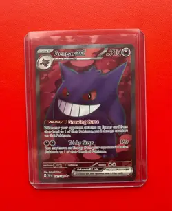 Pokemon TCG Gengar EX Temporal Forces Ultra Rare Card 193/162 - Image 1