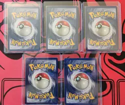 Pokemon TCG Fossil Base Set Fighting Lot - Machamp, Hitmonlee - 28 Cards - Image 2