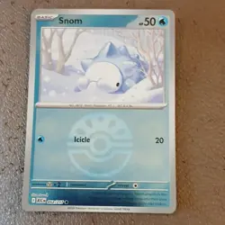 Pokemon Snom 052/217 ASC Basic Stage Worm 50 HP 20 Attack Regular Card - Image 1
