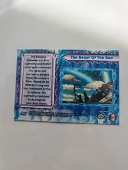 The Beast of The Sea Rainbow Foil #66 Pokemon 2000 Topps Movie Edition Card LP - Image 3