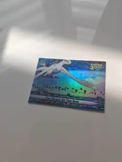 The Beast of The Sea Rainbow Foil #66 Pokemon 2000 Topps Movie Edition Card LP - Image 4