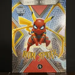 Iron Spider Oversized 2025 Pokemon Pikachu Heroes & Villains Collectible Card - Image 1