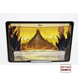 Shiv - Planechase - Oversized Planechase Card 34/40 (Good Condition) - Magic ... - Image 1