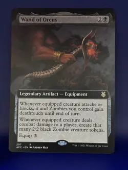 Wand of Orcus (Extended Art) Commander: Adventures in the Forgotten Realms... - Image 1