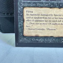 1993 HYPNOTIC SPECTER Magic the Gathering Collector's Edition CE MTG - Image 4