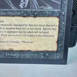 1993 HYPNOTIC SPECTER Magic the Gathering Collector's Edition CE MTG - Image 5