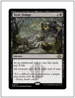 1x Toxic Deluge, Modern Horizons 3, Magic the Gathering, MTG NM - Image 1