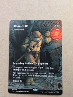 Donnie's Bo - Shadowspear (Borderless) Teenage Mutant Ninja Turtles Regular - Image 1